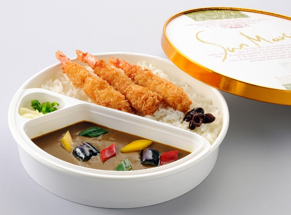 エビフライカレー弁当